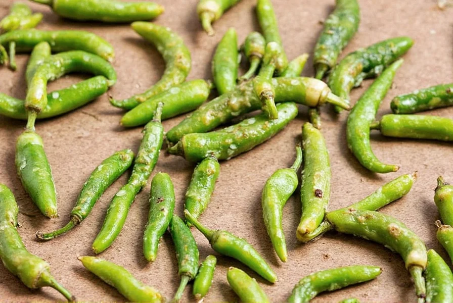 Well-Stocked Spice Cabinet with Dry Jalapeños