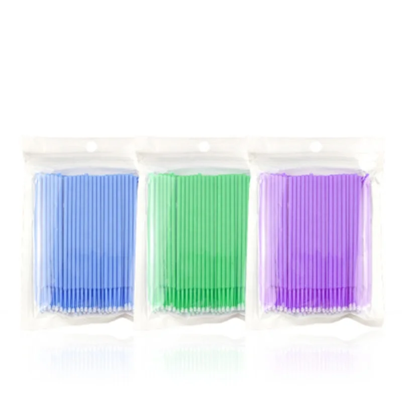 

Plastic Disposable Cosmetic Cotton Bud, Blue/green/purple