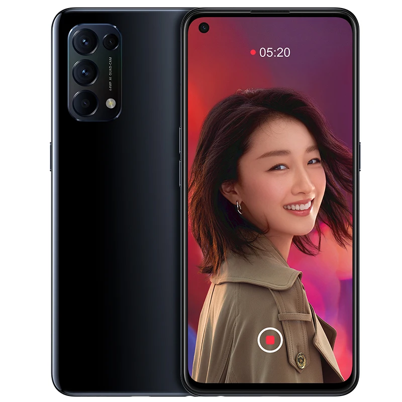 

Original OPPO Reno 5 mobile 8+128G 6.4 inches Dual SIM Android 11 Fast Charging wholesales 5G smart phone