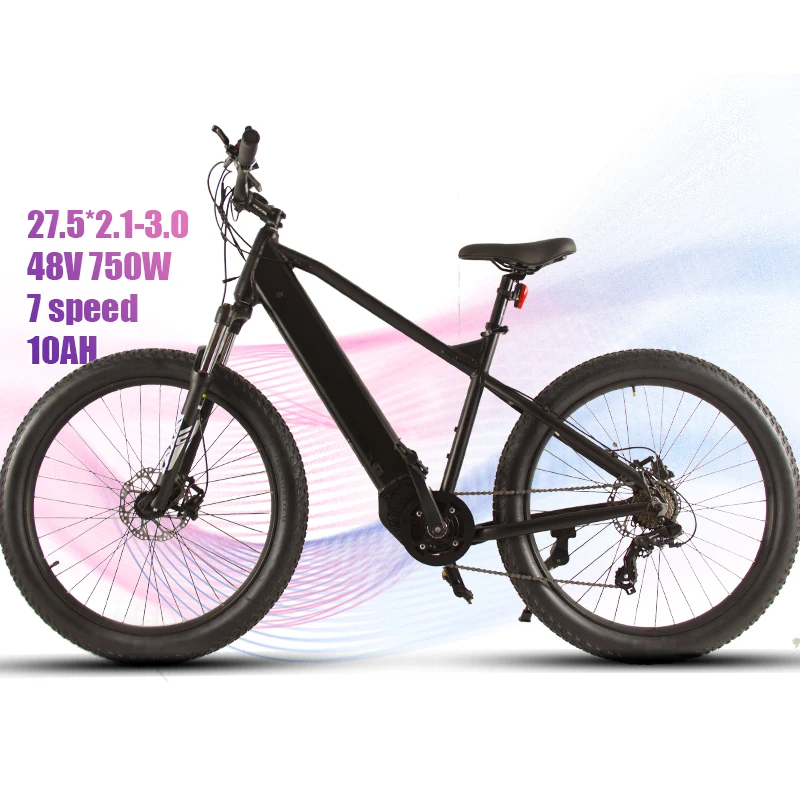 

2021 27.5 Inch Aloy Frame E Bike Electric Bicycle 48V Mid Drive With 27.5 Inch Aloy Frame