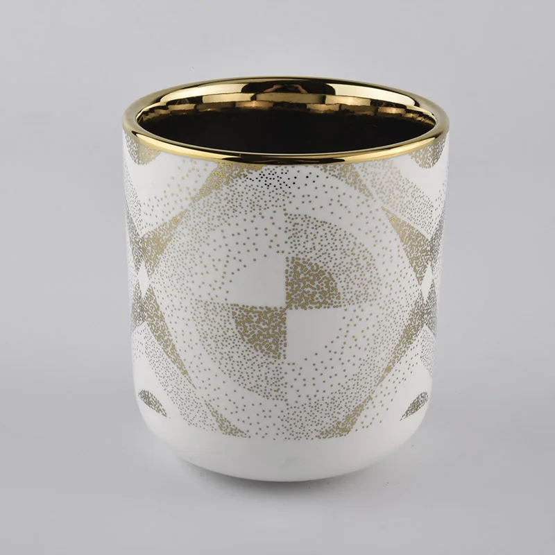 customized ceramic candle containers manufacturer