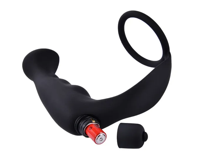 hot selling Silicone anal toys electric prostate massager vibrating anal butt vibrator for adult