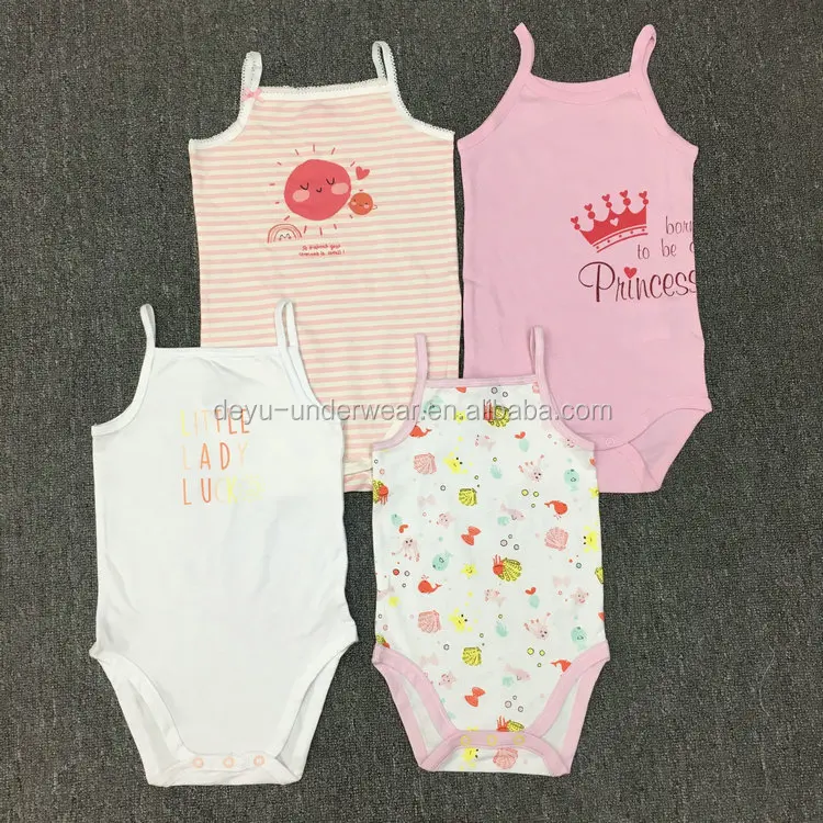 

0.95 Dollars Model BW003 Assorted Styles Newborn Baby Boys Girls Clothes Pure Cotton Romper For baby clothes in bulk
