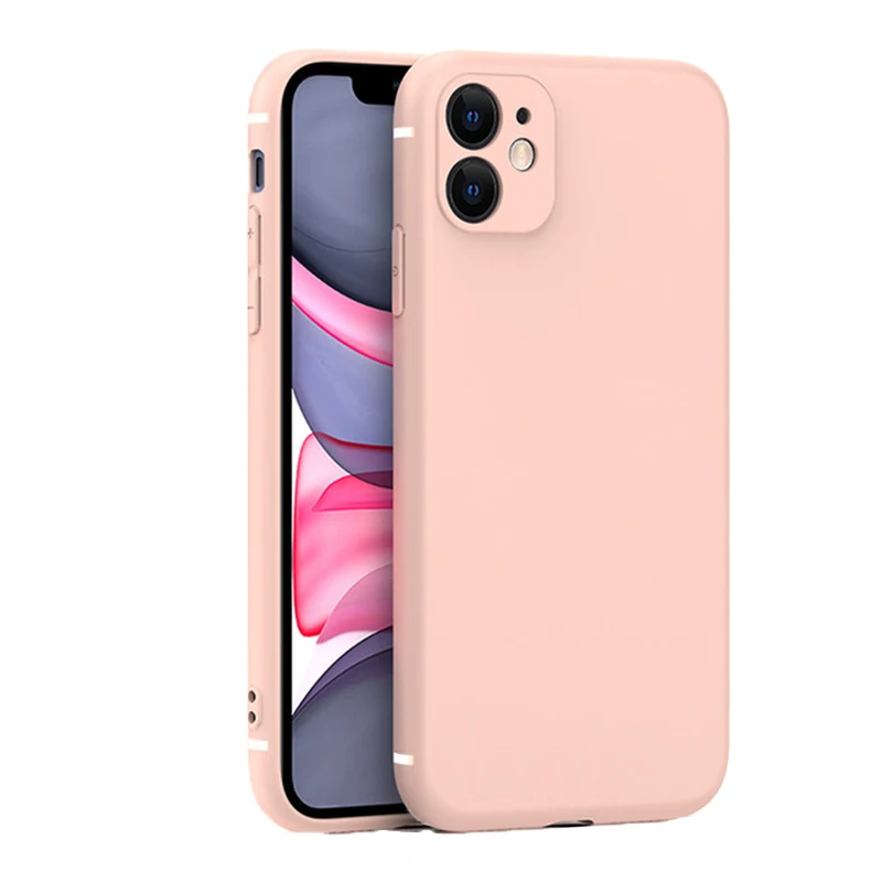 

Factory Price Soft 1.5mm Colorful New Silicone Phone Back Cover Case For Iphone