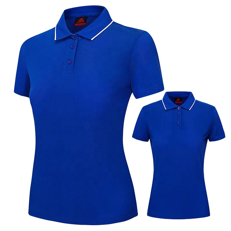 

School Uniforms Wholesale Polo Shirts Polyester Spandex Mens T Shirts Women Office Uniform Style Golf Polo Shirt Short