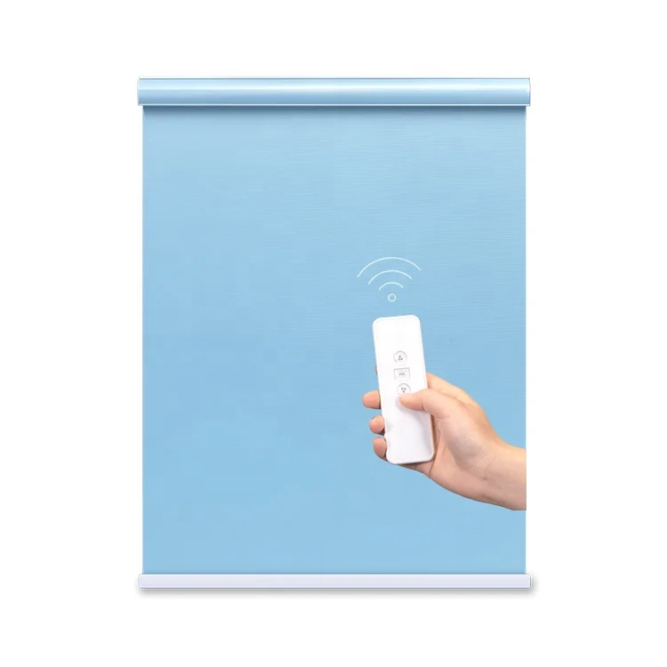 

Motor roller blinds window shades water proof sunscreen roller blinds for window