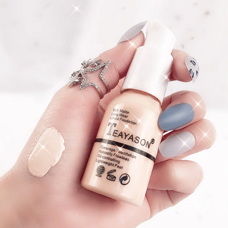 

6 Colors Concealer Nude Makeup Strong Moisturizing No Easy to Take off Waterproof Foundation Cosmetics BB Cream