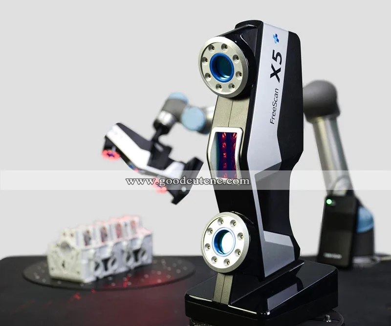 

New design FreeScan-x5 model handheld laser 3d scanner for cnc machine