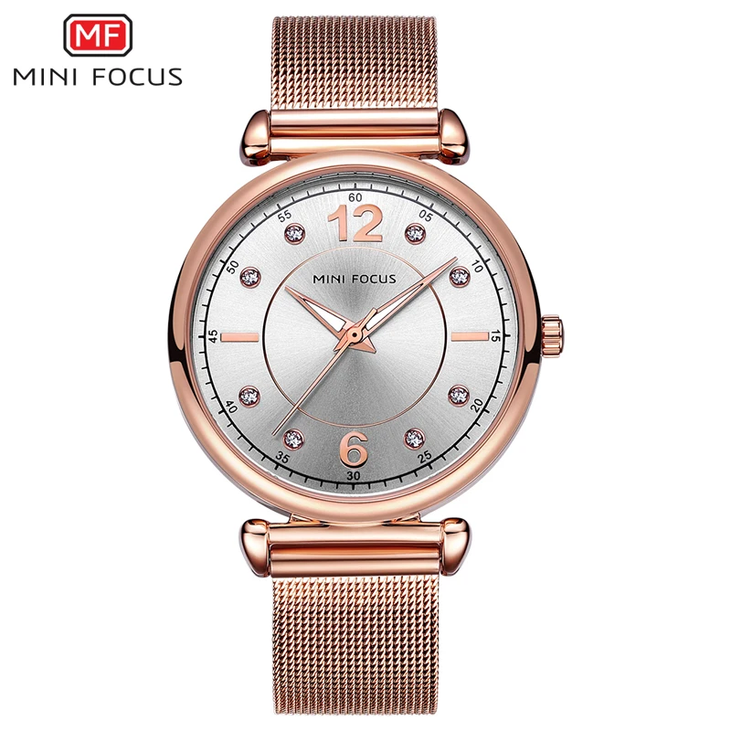 

Japanese Movement Luxury Custom Made Brand Diamond Quartz Watch Ladies Fashion Stainless Steel Clock Shiny Sunray Women Watches