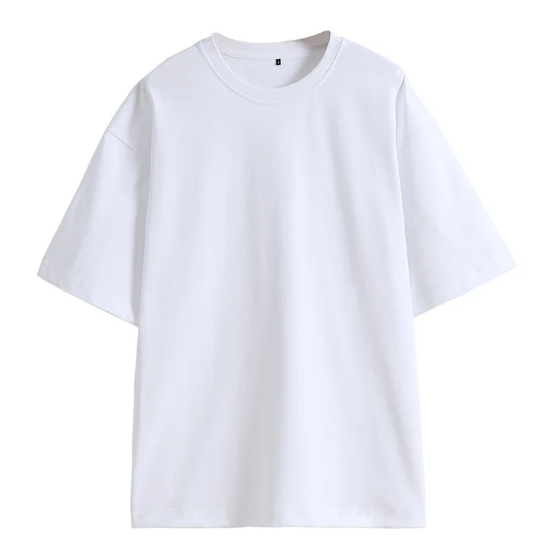 

Hip Hop Muscle Fit Curved Hem White Cotton Custom Printing Logo Men T Shirt Casual Quantity Trend XXL, Pink