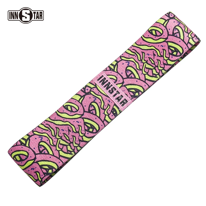 

INNSTAR fabric booty hip band cute design booty bands customized, Food print