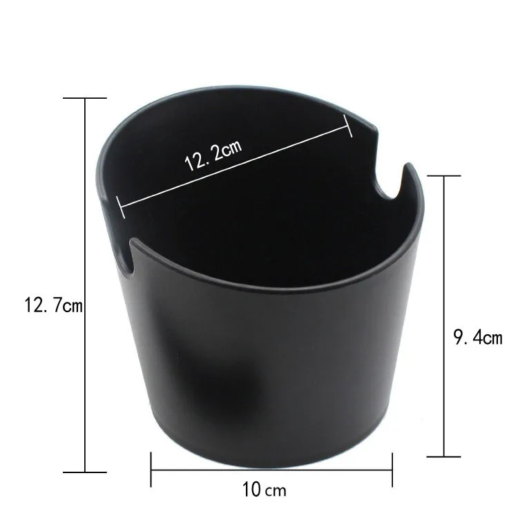 

Hot Sale Anti Slip Shock-absorbent Espresso Knock BoxCoffee Grind Dump Bin Waste Bin With Detachable Knock