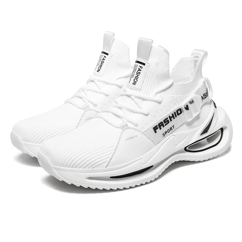 

Latest trend fashion autumn comfortable low ankle white worth looking student outdoor sport shoes sneakers gym shoes man, Black / white / yellow