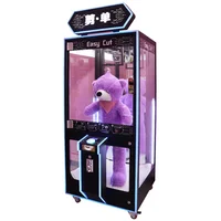 

Newest Coin Operated Scissors Cut Ur Prize Toys Shear Dolls Gift Vending Claw Crane Game Machines