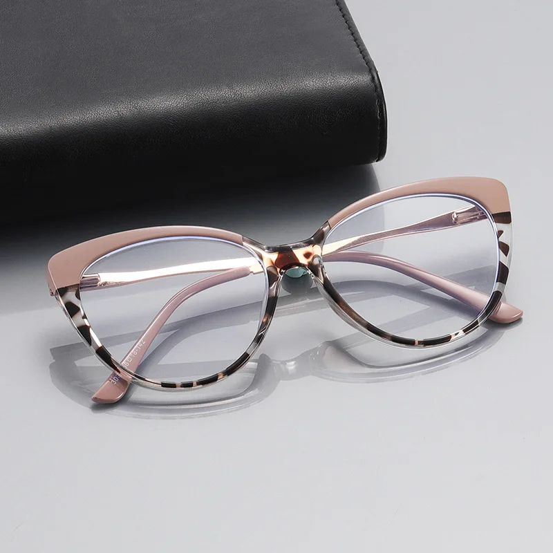 vintage optical eyewear photochromic women blue light filter computer glasses anti blue light blocking glasses