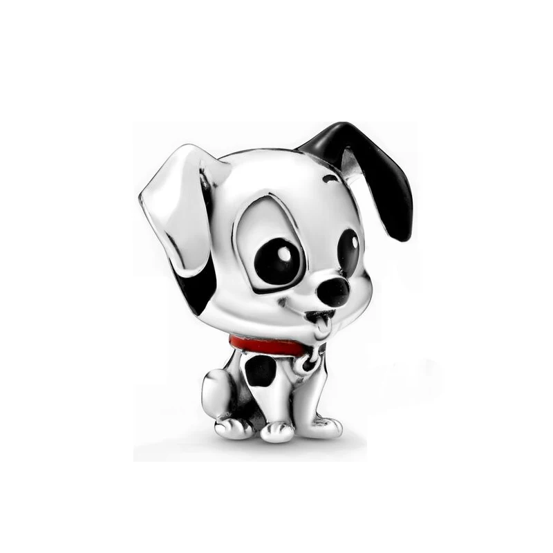 
925 sterling silver Mickey Minnie Bruto Mary Cat charm bead for pandoras bracelet women jewelry 