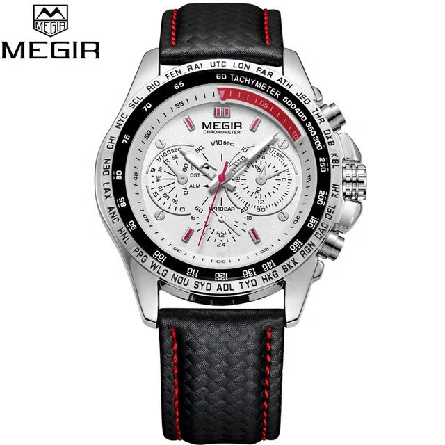 

MEGIR 1010 Original brand men quartz watches for men multi-function oem fashion water resist watches men