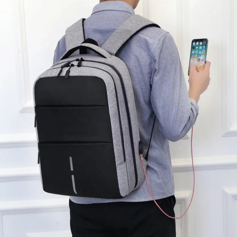 

Wholesale Waterproof large capacity laptop backpack with usb charging port luxury laptop backpack, As details shows /oem
