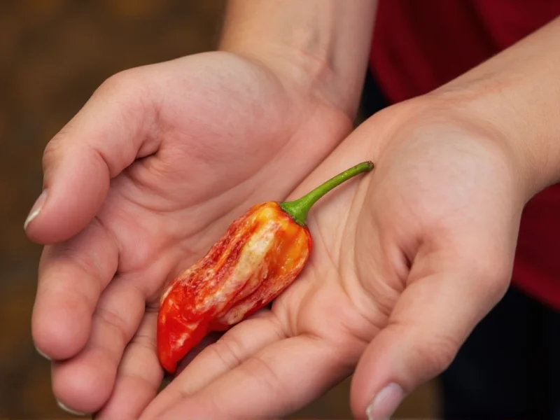 Immediate Remedy for Hand Burns from Hot Peppers
