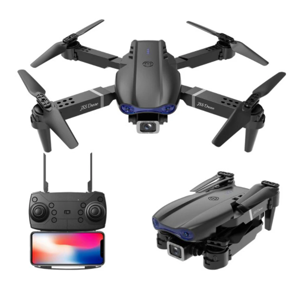 

2021 Quadcopter New E99 PRO RC Drone With price 4K HD Dual Camera GPS WiFi FPV Foldable Automatic Return Helicopter Toys