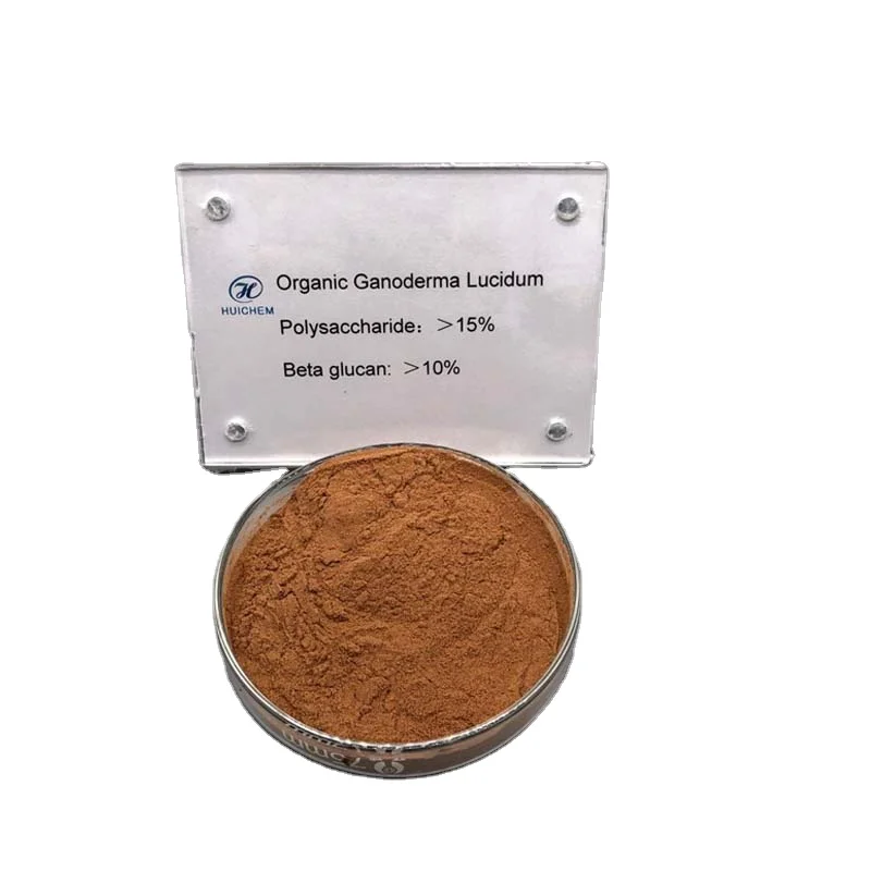 
Organic 15% Polysaccharide Reishi Mushroom powder Ganoderma Lucidum Extract 