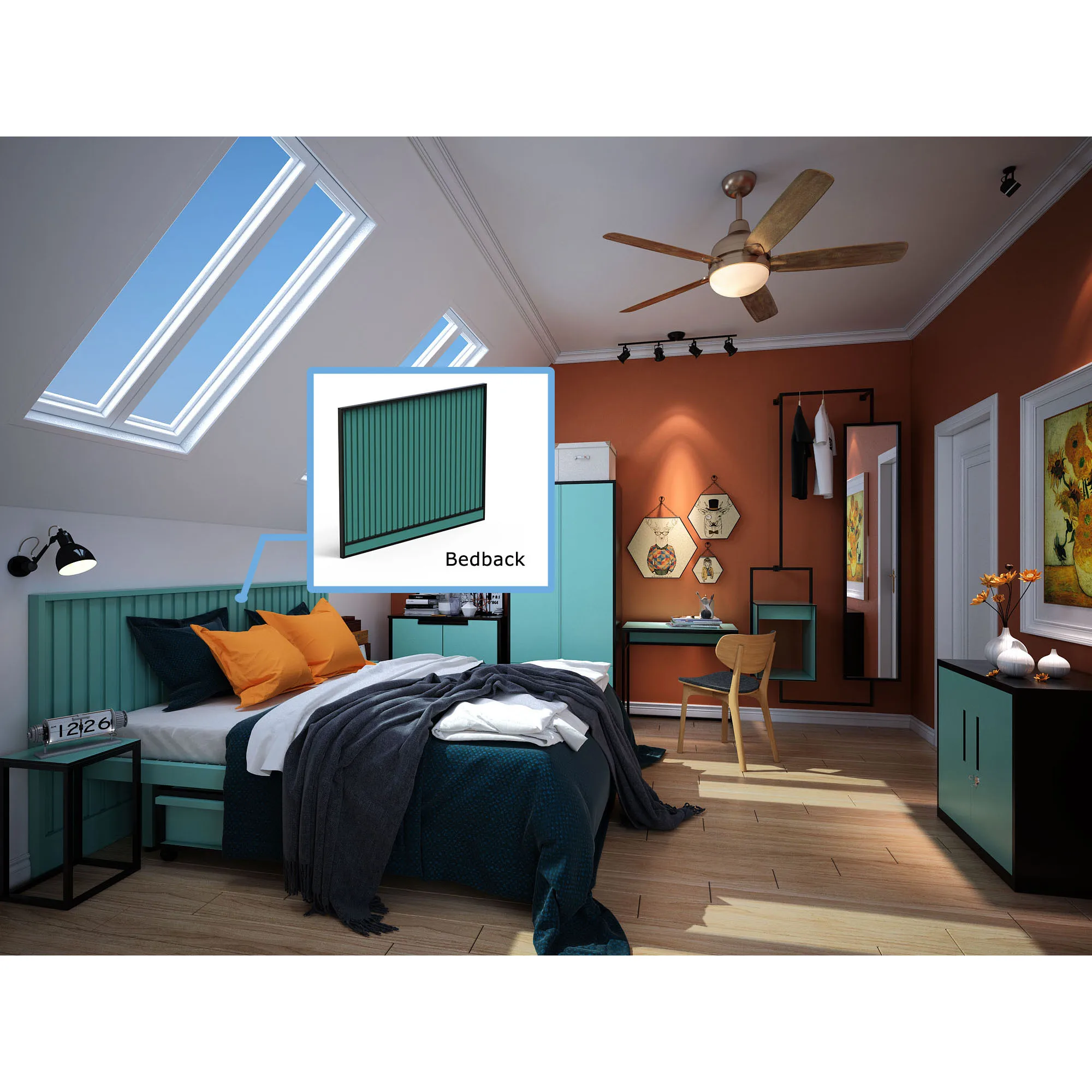 Starke Design Stahl König Größe Schlafsaal Einzigen Loft Bett Rahmen