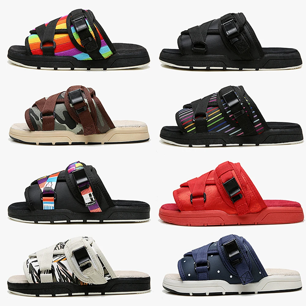 

Custom slides sandals LOGO high quality customized wholesale sandals slides men's slippers casual