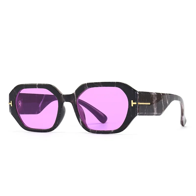 

2022 Classic vintage retro sunglasses custom logo men narrow sunglasses thick framed vintage rectangle sunglasses