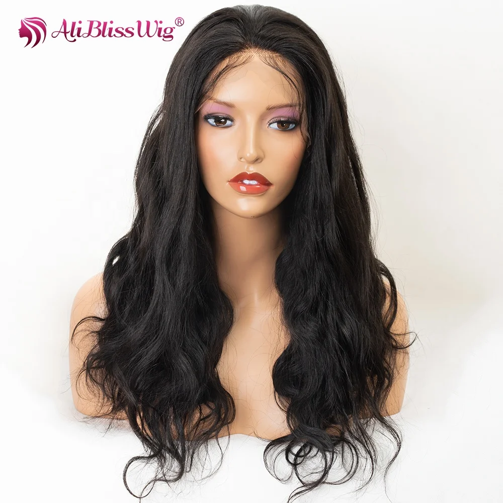 

Aliblisswig Best Seller 100% Human Hair Pre Plucked Hairline High Quality Curly Wigs 13*4 Lace Front Wigs For Black Women