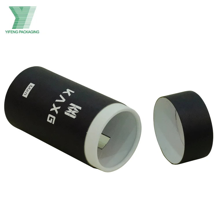 

Custom logo printed biodegradable kraft round box cylinder eco-friendly underwear packaging paper tube with pvc window