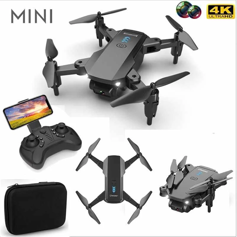 

4K dual camera high-definition aerial photography quad aircraft long endurance Q12 mini folding remote control drone