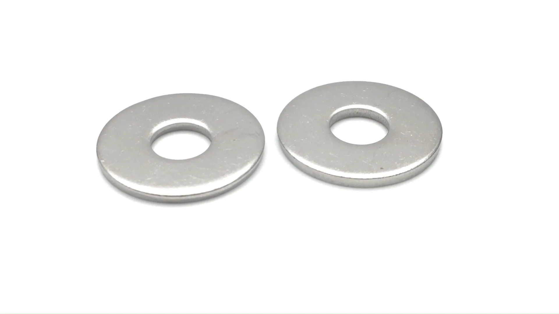 stock stainless steel fender washer din9021 metal plain washers