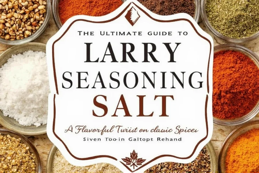 the ultimate guide to larry seasoning salt a flavorful twist on classic spices