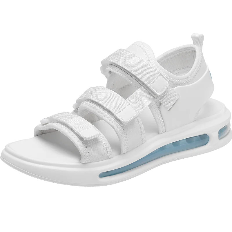 

New Summer Comfortable Sports Slippers Sandal Shoes soft sole McQueen PU Atmospheric Cushion Drag shoes for Men Sandal