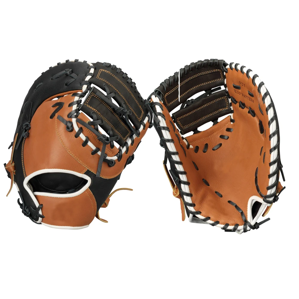 

first base mitt cowhide leather cheap price youth baseball gloves
