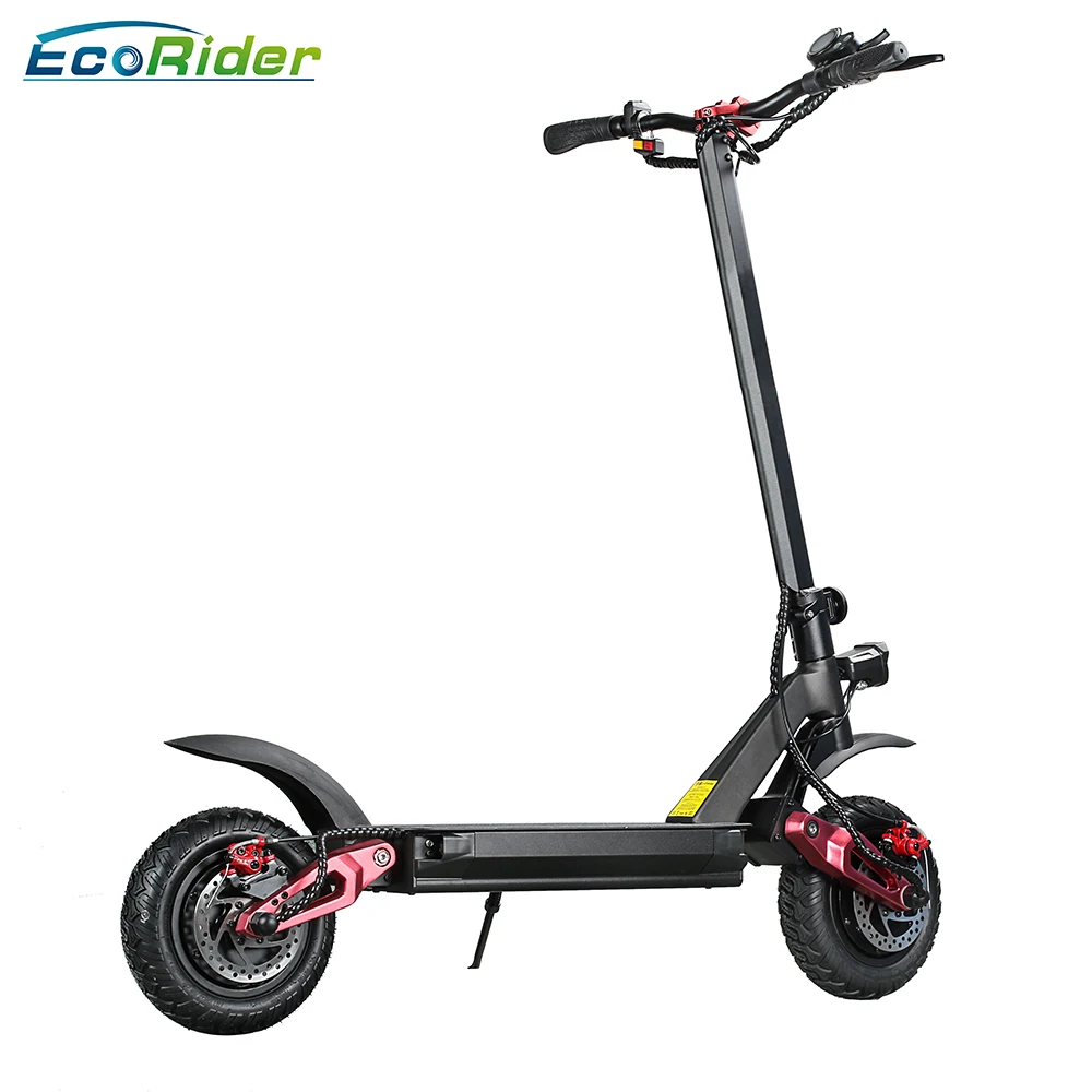 

Off-road Ecorider 3000w motor scooter electric 60v 20AH lithium battery 2 wheel electric scooter bike for adult e-steps
