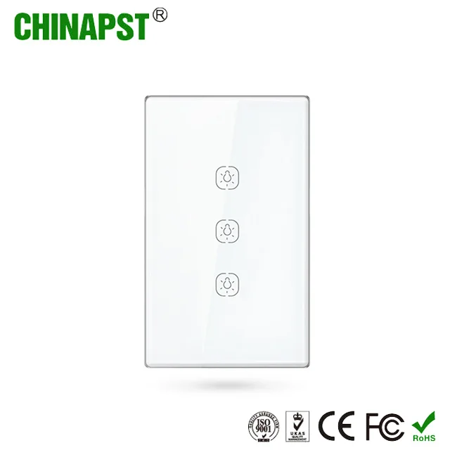 2020 New Arrival 13CH Zigbee US Smart Touch Switch for Home Lamps PST-ZW-U1 - ANKUX.COM
