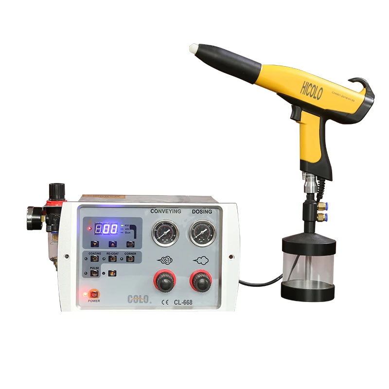 

COLO-668-TC Mini Lab Powder Coating Paint Spray Guns