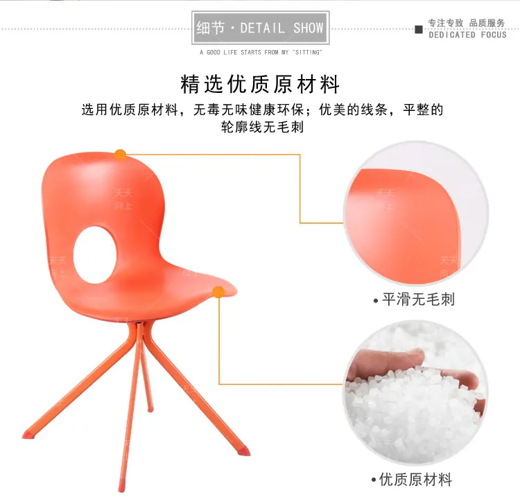 Portable White Dining Chair Colorful Modern Bedroom Furniture Home Party Chairs For Sale