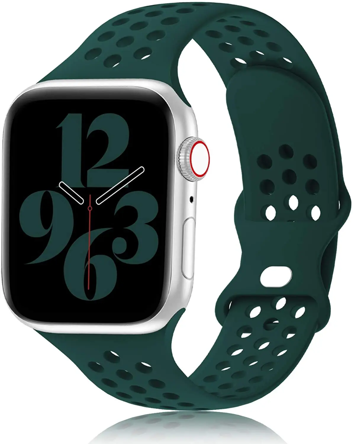 

Silicone Replacement Strap For Apple Watch Band 38/42mm Strap For Iwatch, Optional