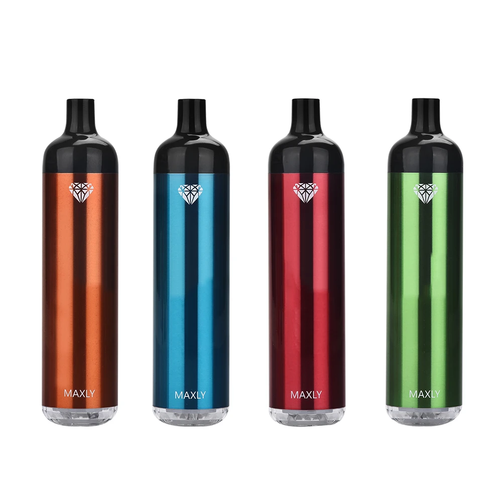 

Factory Outlet E-cigarette pod MAXLY Vape-pen 1600 Puffs Customized Durable Products, Silver,orange,green,red,purple