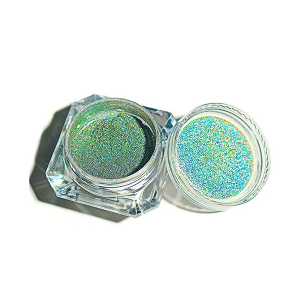 

Holographic Laser Powder Rainbow Nail Art Chrome Powder Chrome Dust UV Gel Manicure Accessories Supply