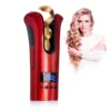 Private label Dual Voltage spiral curls hair crimper Anti-Scald 2 direction auto rotating Hair curler homeuse curling Hair iron