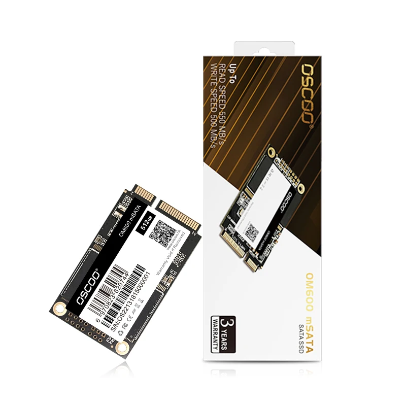 

OSCOO Factory Wholesale mSATA SSD Hard Drive Disk For Laptop OEM Msata 16GB 32GB 64GB 128GB 256GB 512GB 1TB Disco Duro Solidos