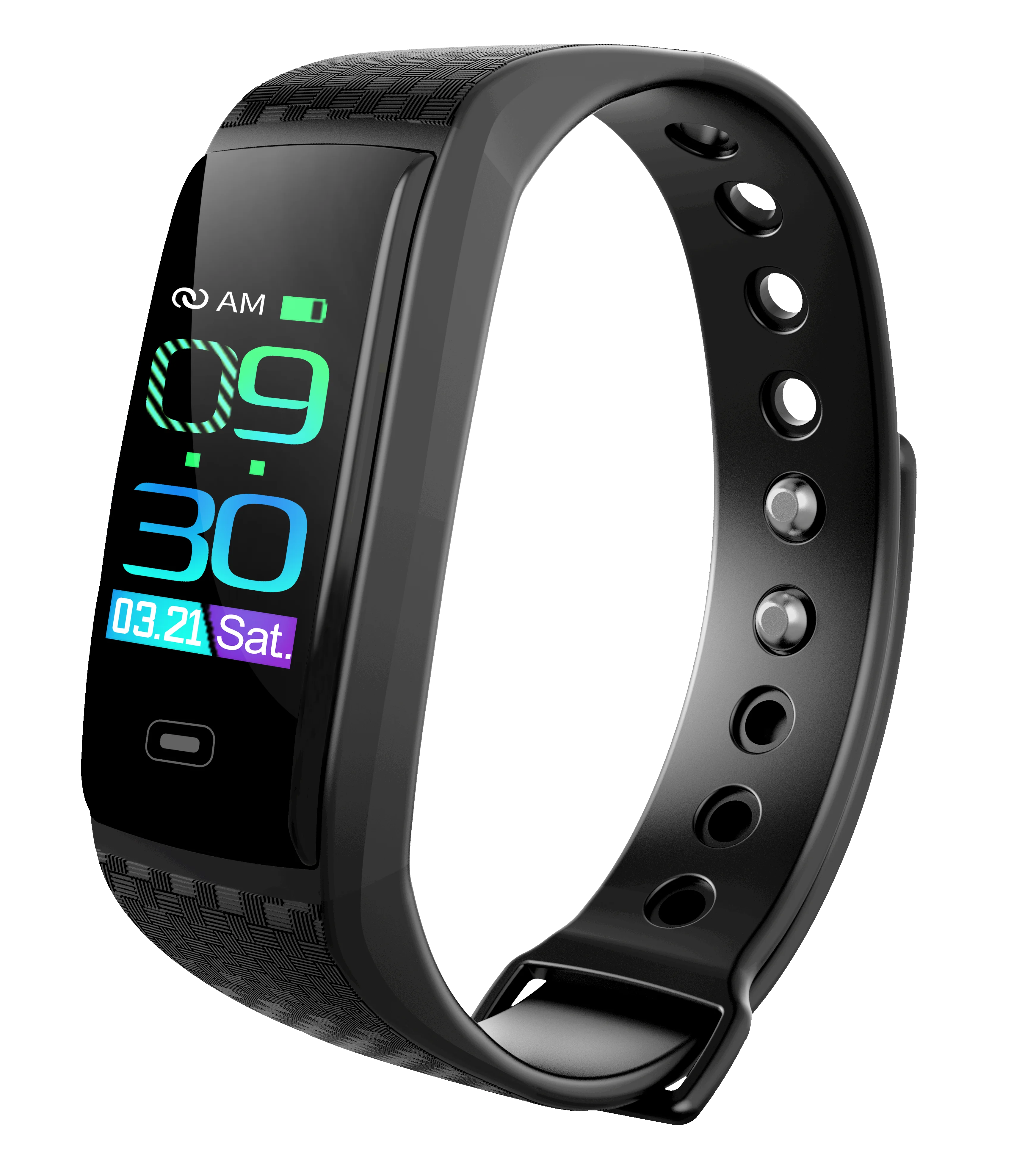 

CK17s PPG Smart Bracelet Wholesale IP67 Waterproof 0.96 inch Fitness Watch 24-hour Heart Rate Sleep Blood Pressure Monitoring