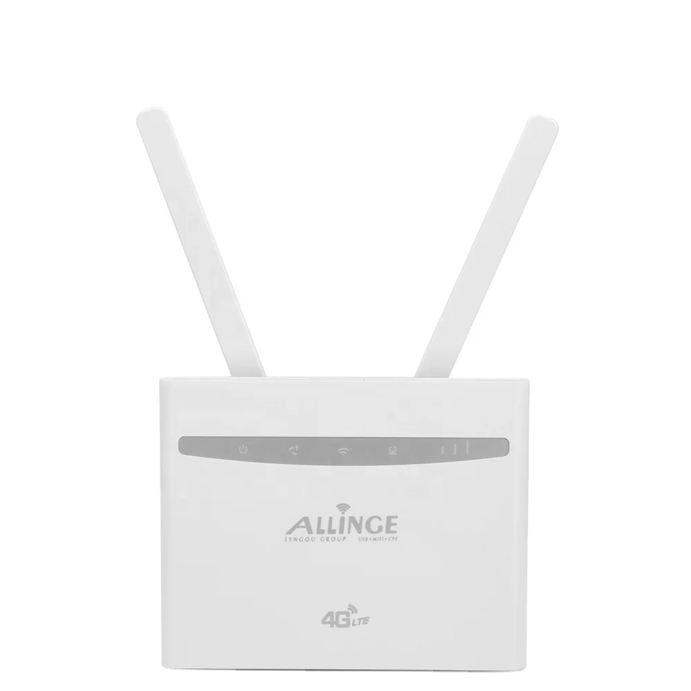 

ALLINGE DRD1688 B525+ Unlocked Modified Antenna Hotspot 4G LTE CPE Home WiFi Wireless Router with SIM Card Slot