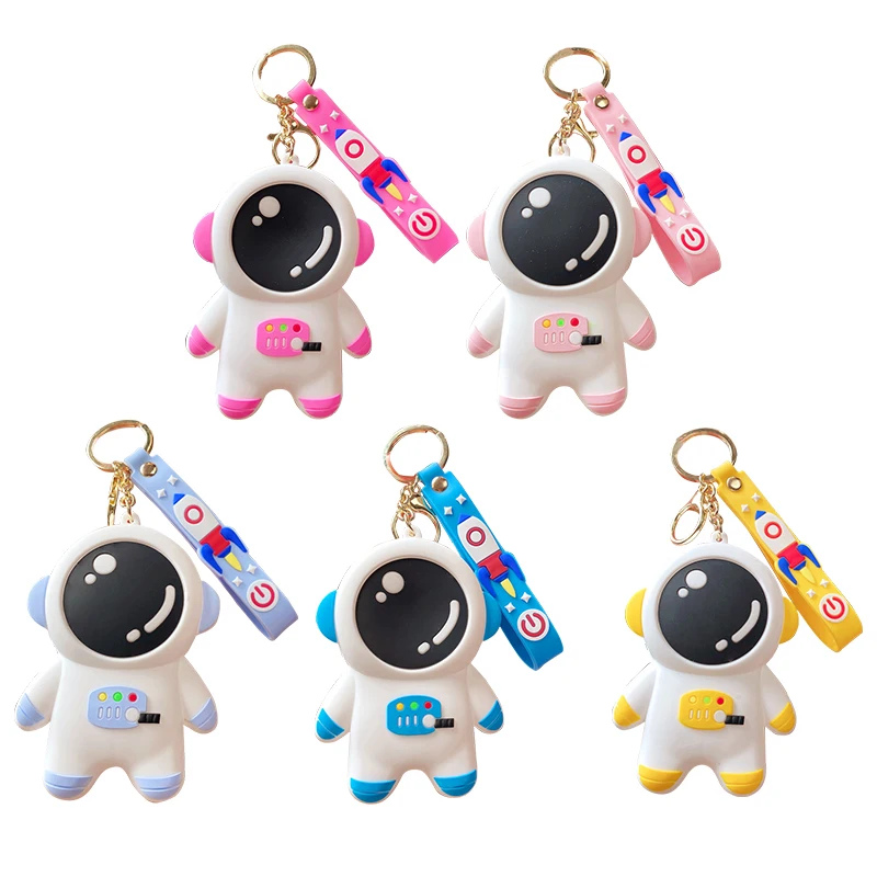 

Men Women Anime Car Accessories Keychain Pendant Spaceman Doll Key Rings Bag Key Chain Keychain toy