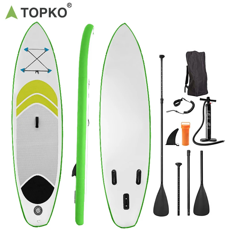 

TOPKO surf equipment china surfboard paddle board inflatable, Customized color