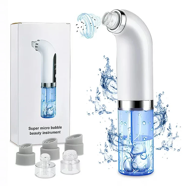 

OEM Blackhead Remover Vacuum Cleaning Face Skin Care Home Us Small Bubble Hydra Dermabrasion Facial Hydrafacials Machine