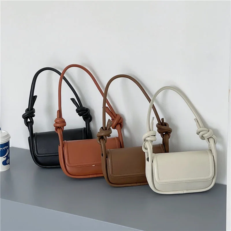 

Wholesale knot strap single shoulder bag 2021 fashion purses factory handbags, Customsized